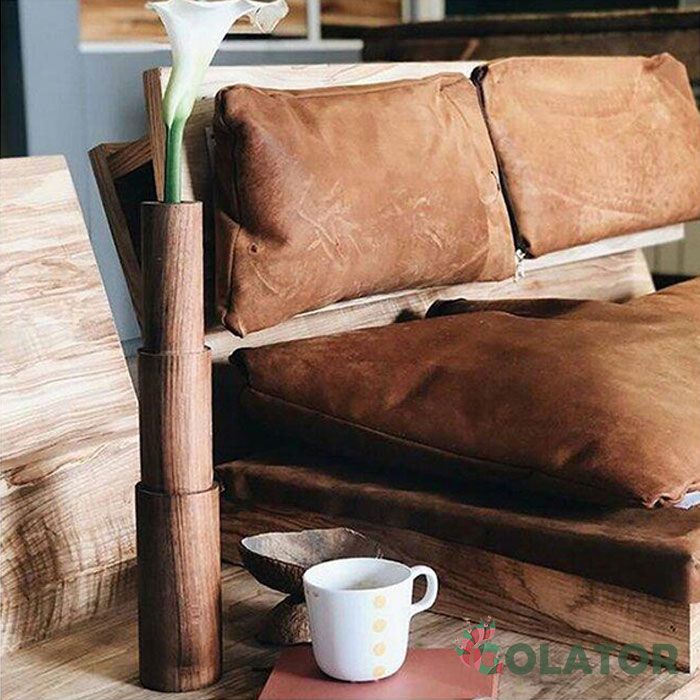 گلدان چوبی ایستاده 1008