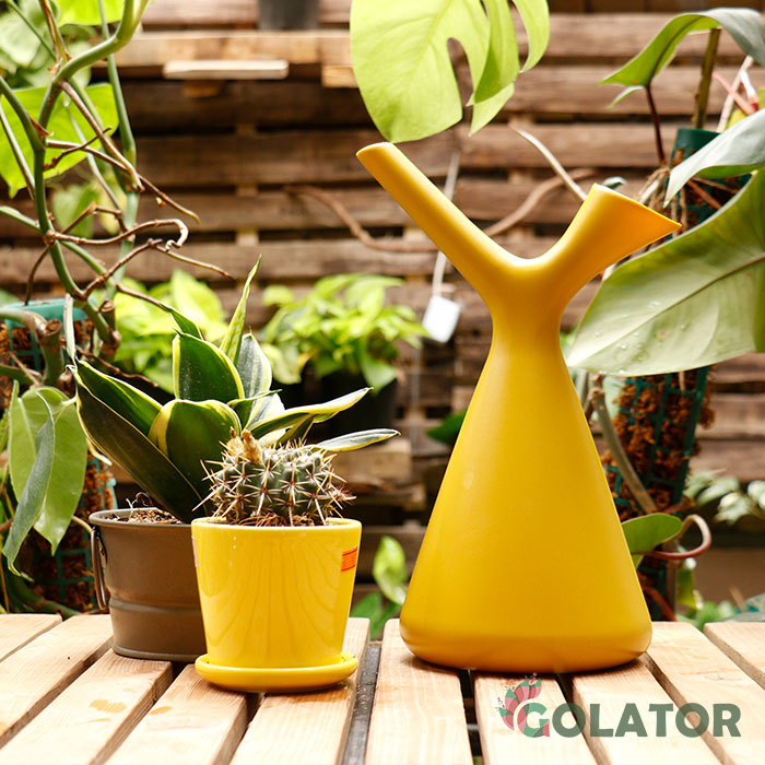 آبپاش الهوم PVC رنگ زرد 