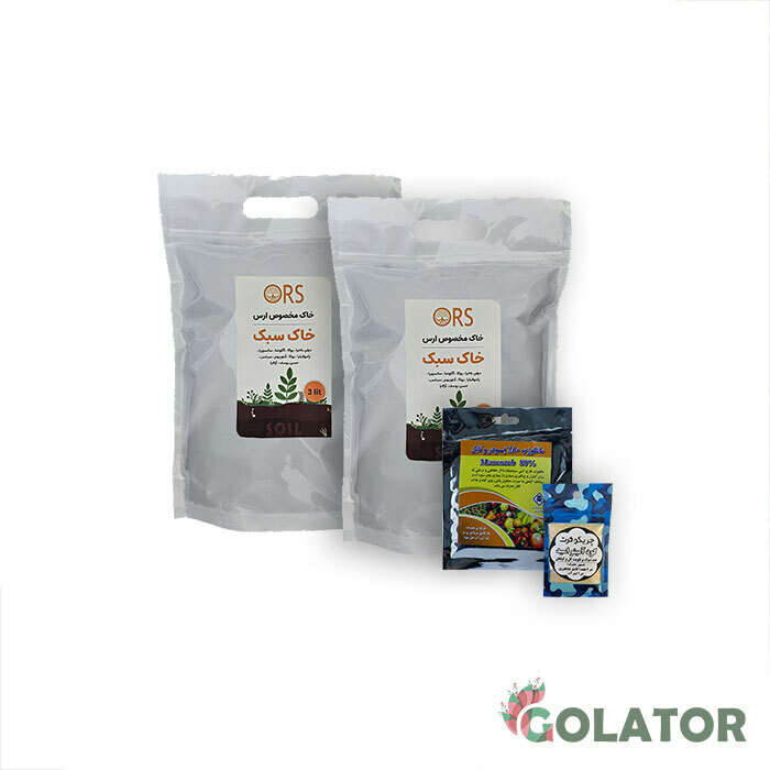 پکیج اقتصادی تعویض خاک گلدان 