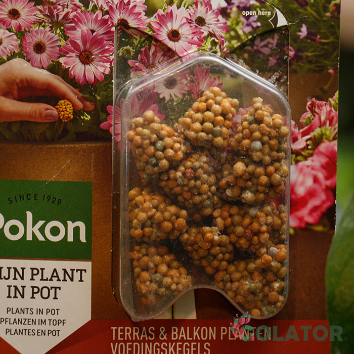 کود آهسته رهش گل گیاهان آپارتمانی پوکون 